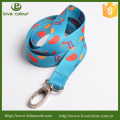 Lovecolour custom ticket holder lanyard with metal hook